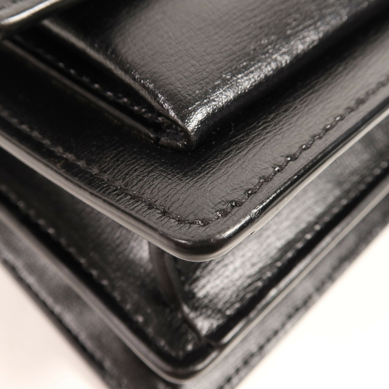 YVES SAINT LAURENT 牛皮皮革Sunset Medium鏈帶肩背袋-6