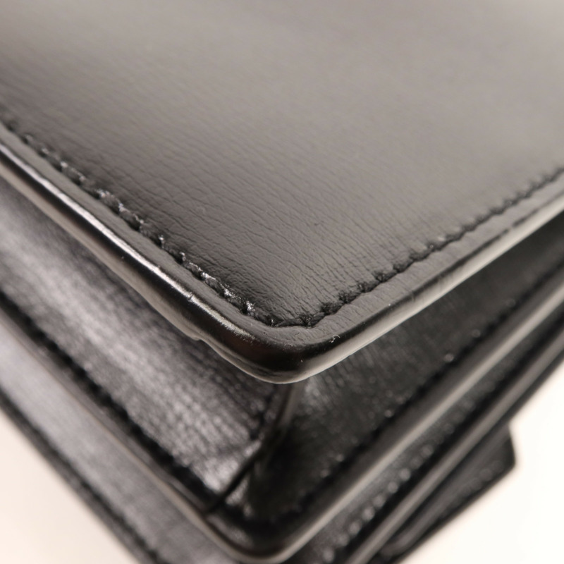 YVES SAINT LAURENT 牛皮皮革Sunset Medium鏈帶肩背袋-7