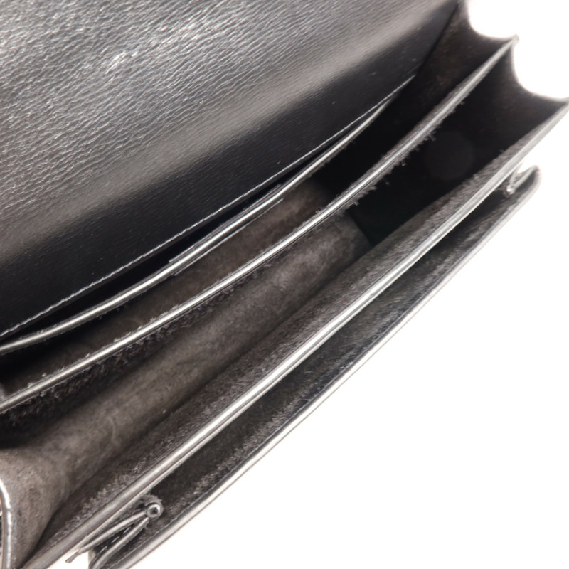 YVES SAINT LAURENT 牛皮皮革Sunset Medium鏈帶肩背袋-9