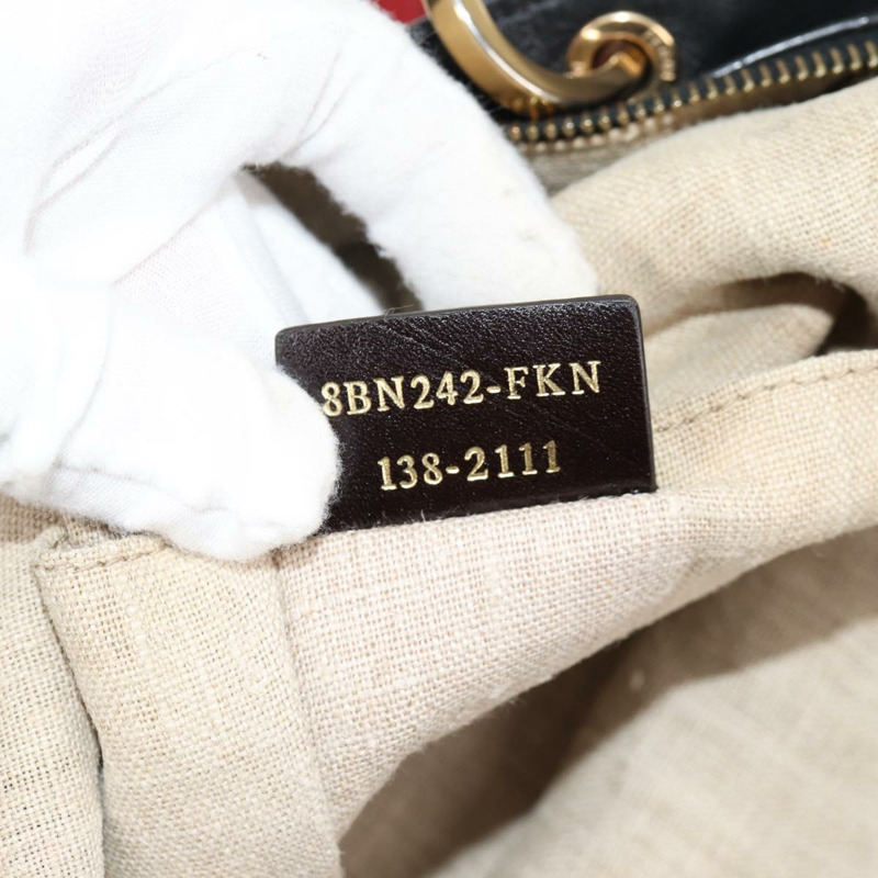 【日本直送】FENDI 胡桃色帆布雙肩包 棕色 黑色 正品 BA4760-11