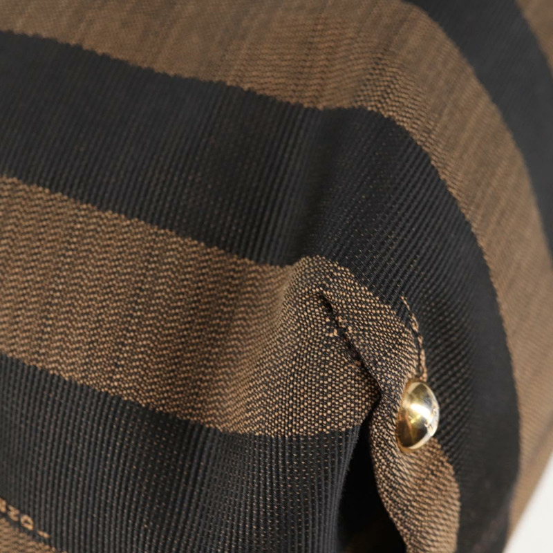 【日本直送】FENDI 胡桃色帆布雙肩包 棕色 黑色 正品 BA4760-16