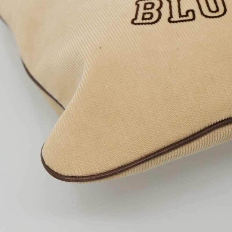 【日本直送】BURBERRY 藍標單肩包 燈芯絨 米色 銀色 正品 138201-14