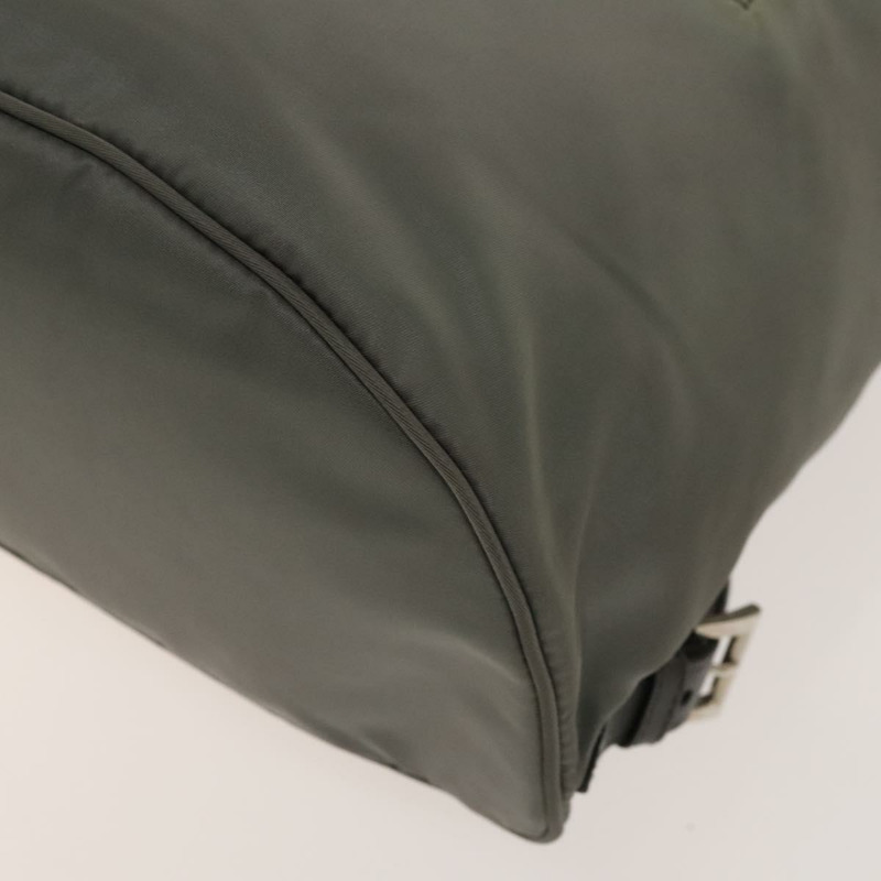 【日本直送】PRADA 雙肩包 尼龍 灰色 銀色 正品 yk19217-15