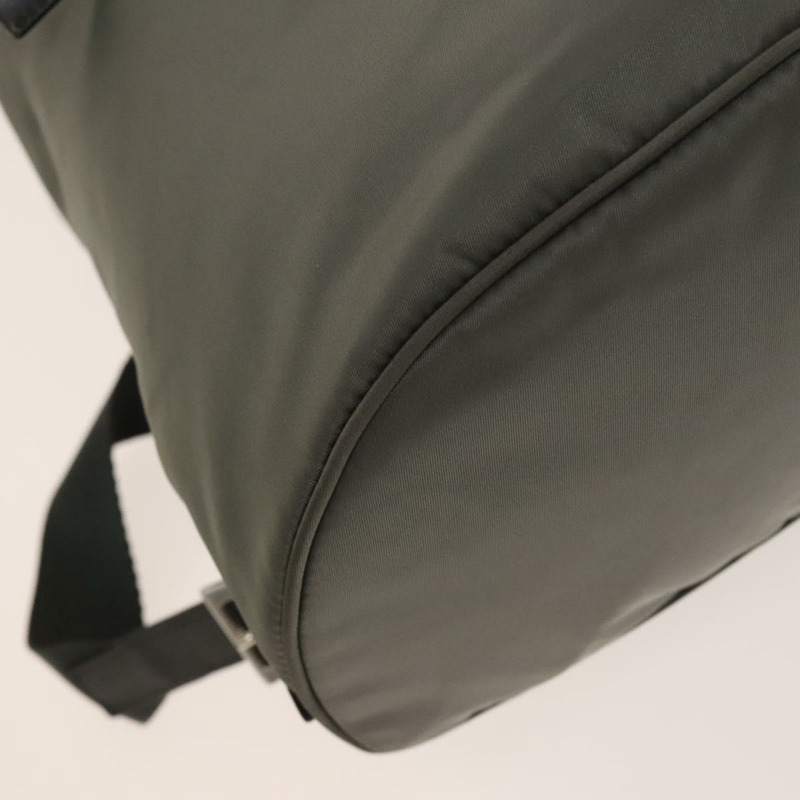 【日本直送】PRADA 雙肩包 尼龍 灰色 銀色 正品 yk19217-16