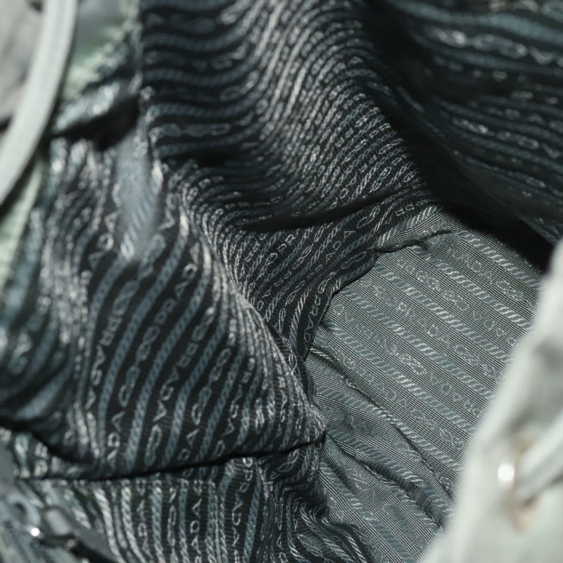 【日本直送】PRADA 雙肩包 尼龍 灰色 銀色 正品 yk19217-24