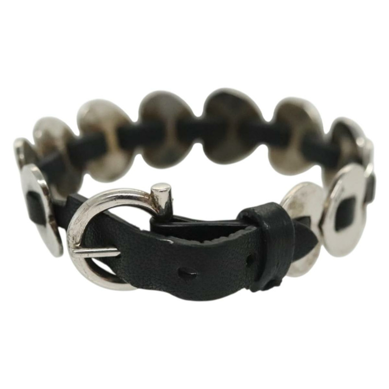 【日本直送】Salvatore Ferragamo Gancini 手鐲 AG925 銀 Auth 138156-2