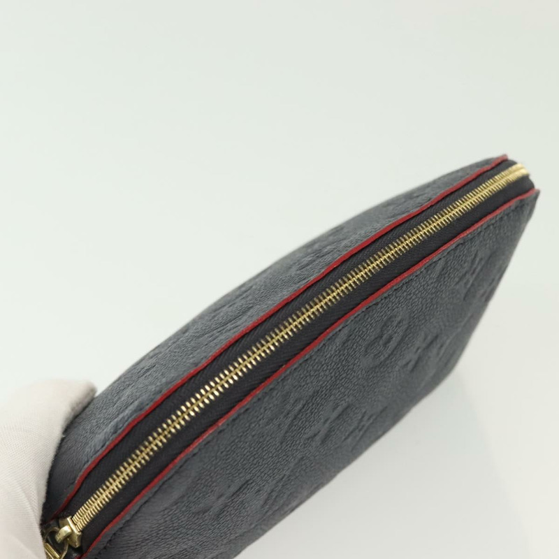 【日本直送】路易威登 Monogram Empreinte Pochette 化妝品小號小號海軍藍 M69413 LV 正品 130721-4