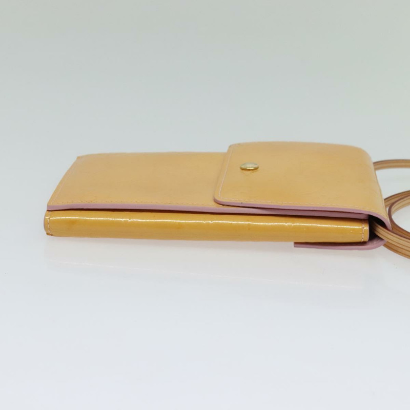 【日本直送】路易威登 Monogram Vernis Walker 皮夾 棉花糖粉紅色 M91035 正品 130750-3