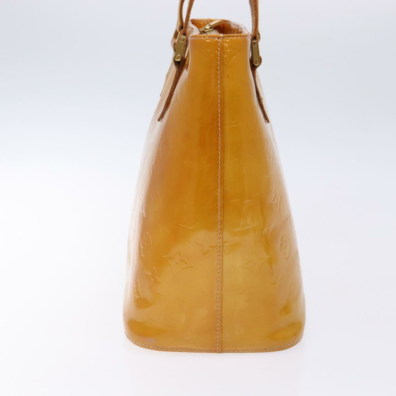 【日本直送】路易威登 Monogram Vernis Houston 手提包 米色 M91004 LV 正品 ep10359-3