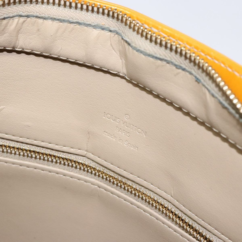 【日本直送】路易威登 Monogram Vernis Houston 手提包 米色 M91004 LV 正品 ep10359-9
