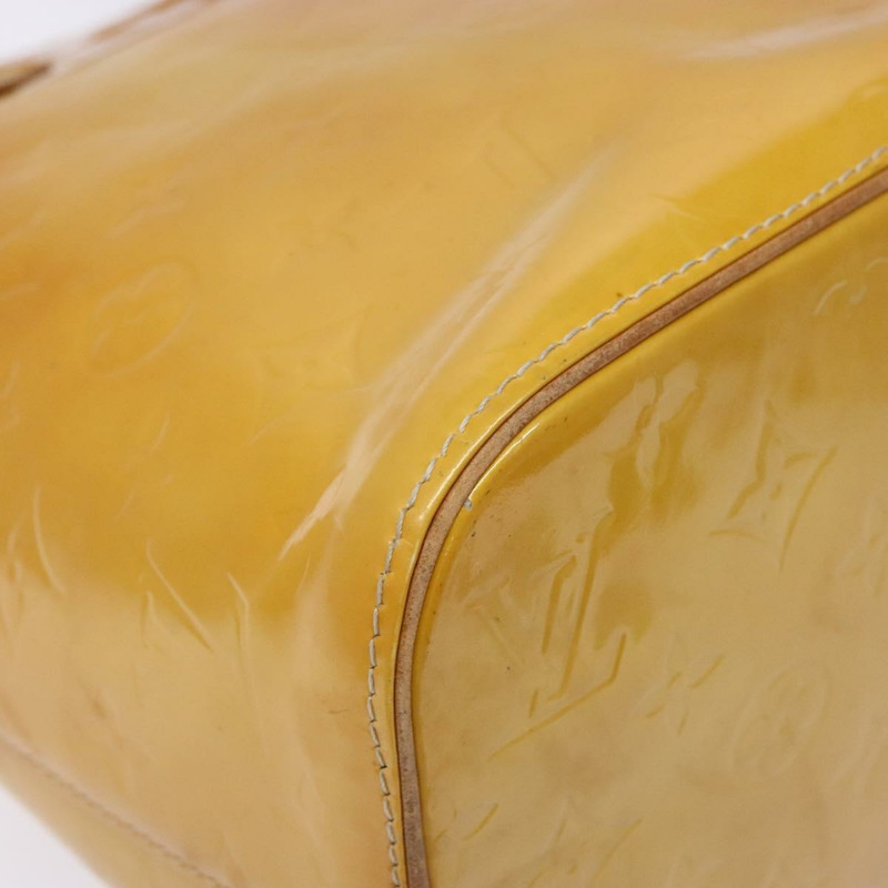 【日本直送】路易威登 Monogram Vernis Houston 手提包 米色 M91004 LV 正品 ep10359-13