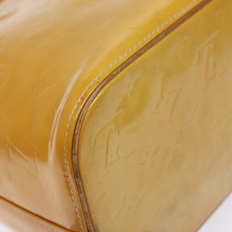 【日本直送】路易威登 Monogram Vernis Houston 手提包 米色 M91004 LV 正品 ep10359-15