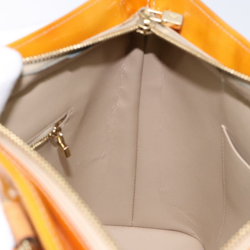【日本直送】路易威登 Monogram Vernis Houston 手提包 米色 M91004 LV 正品 ep10359-18