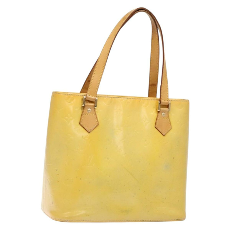 【日本直送】路易威登 Monogram Vernis Houston 手提包 灰色 M91053 LV 正品 139004-0