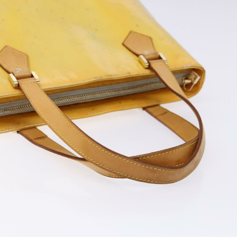 【日本直送】路易威登 Monogram Vernis Houston 手提包 灰色 M91053 LV 正品 139004-6