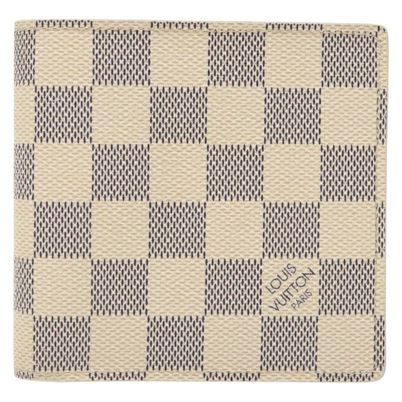 【日本直送】路易威登 Damier Azur Porte Feuille Marco 雙折皮夾 N60018 正品 138920V-12