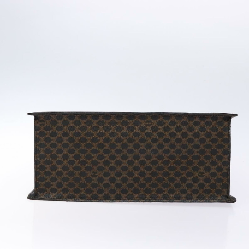 【日本直送】CELINE Macadam帆布手提包 PVC皮革 黑色金色 正品 ep10383-4