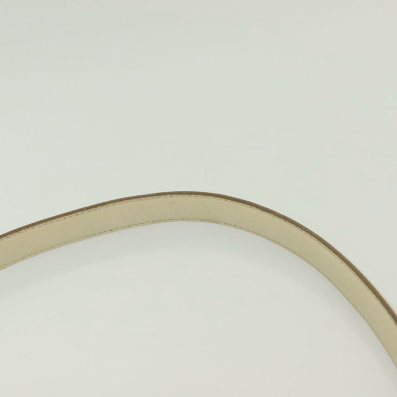 【日本直送】Salvatore Ferragamo Gancini 皮革肩背包 白色 銀色 正品 138871-13