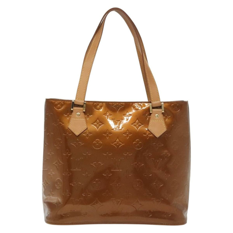 【日本直送】路易威登 Monogram Vernis Houston 手提包 青銅色 M91122 LV Auth ep10376-1
