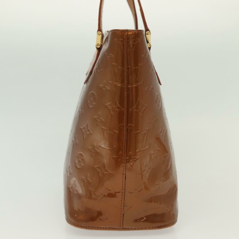 【日本直送】路易威登 Monogram Vernis Houston 手提包 青銅色 M91122 LV Auth ep10376-2