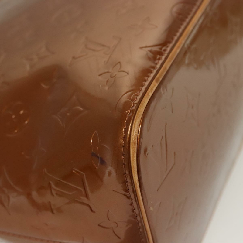 【日本直送】路易威登 Monogram Vernis Houston 手提包 青銅色 M91122 LV Auth ep10376-8