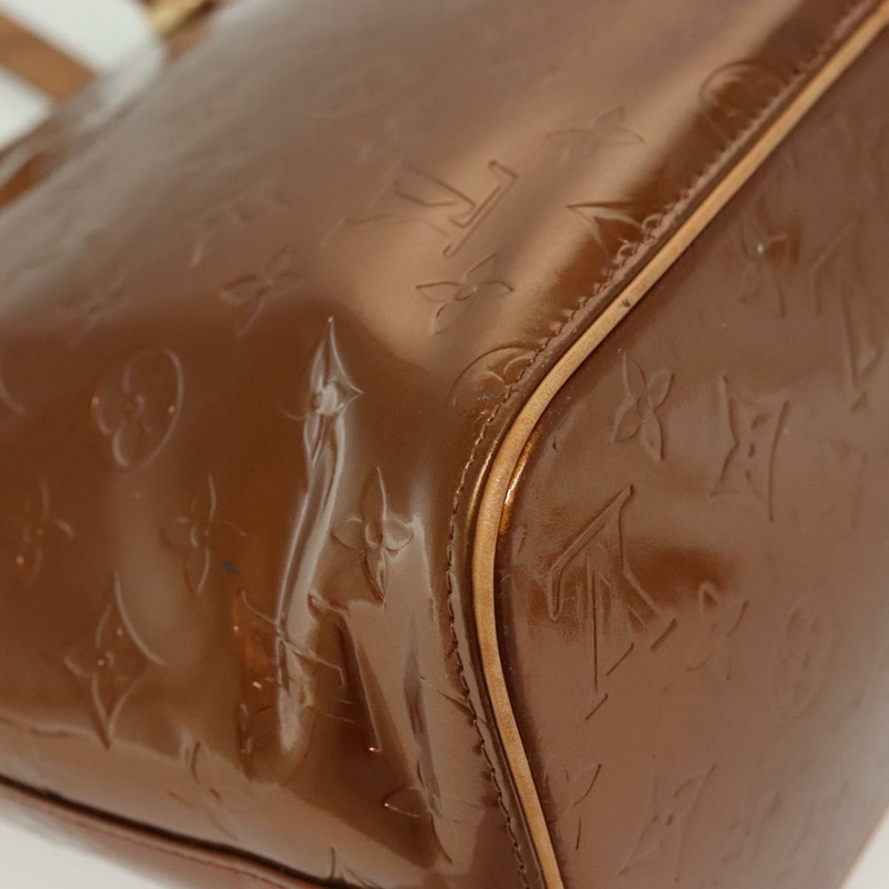 【日本直送】路易威登 Monogram Vernis Houston 手提包 青銅色 M91122 LV Auth ep10376-15