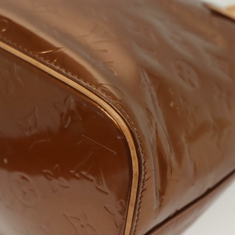 【日本直送】路易威登 Monogram Vernis Houston 手提包 青銅色 M91122 LV Auth ep10376-16