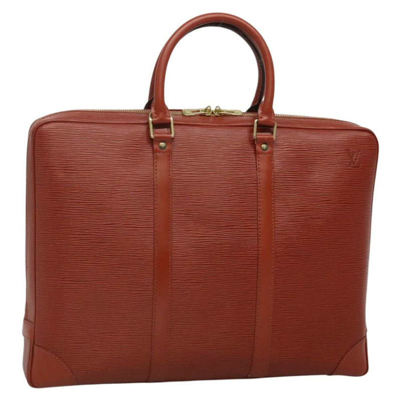 【日本直送】路易威登 Epi Porte Documents Voyage 商務包 棕色 M54478 正品 ep10215-0