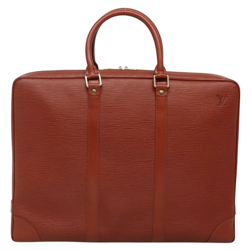 【日本直送】路易威登 Epi Porte Documents Voyage 商務包 棕色 M54478 正品 ep10215-1