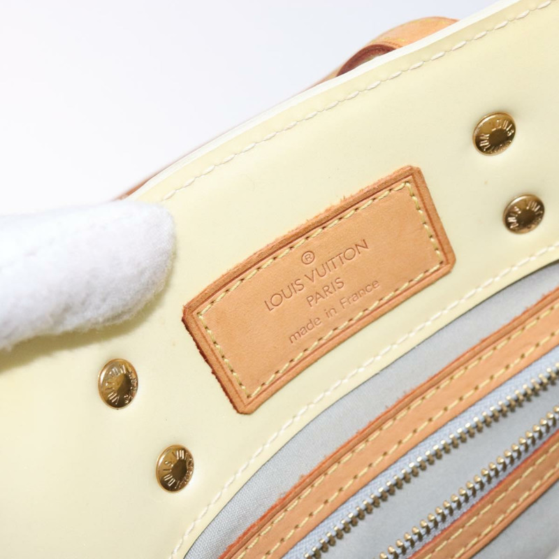 【日本直送】路易威登 Monogram Vernis Reade PM 手提包 Perle M91336 LV Auth 139003-16