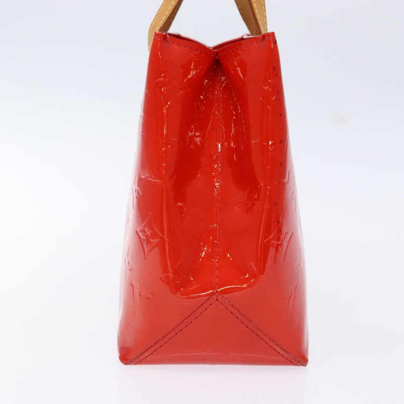 【日本直送】路易威登 Monogram Vernis Reade PM 手提包 紅色 M91088 LV 正品 ep10371-2