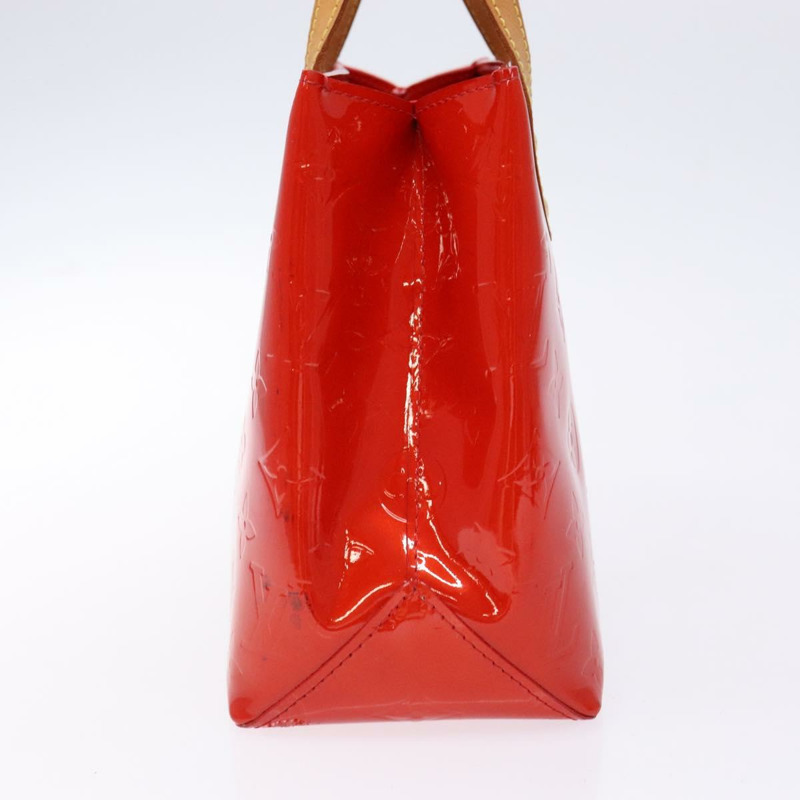 【日本直送】路易威登 Monogram Vernis Reade PM 手提包 紅色 M91088 LV 正品 ep10371-3