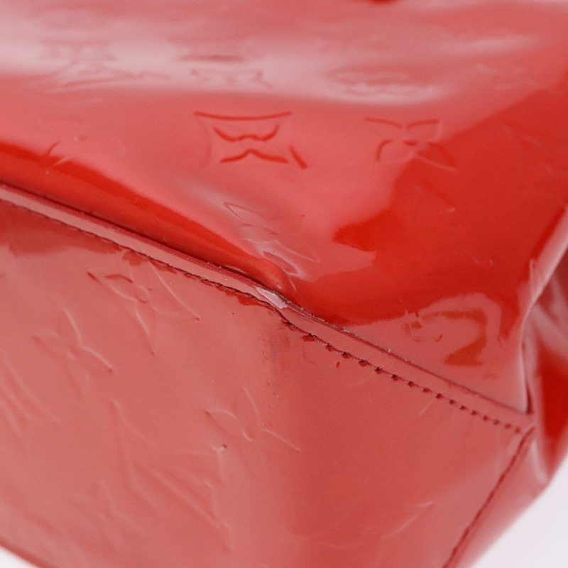 【日本直送】路易威登 Monogram Vernis Reade PM 手提包 紅色 M91088 LV 正品 ep10371-14