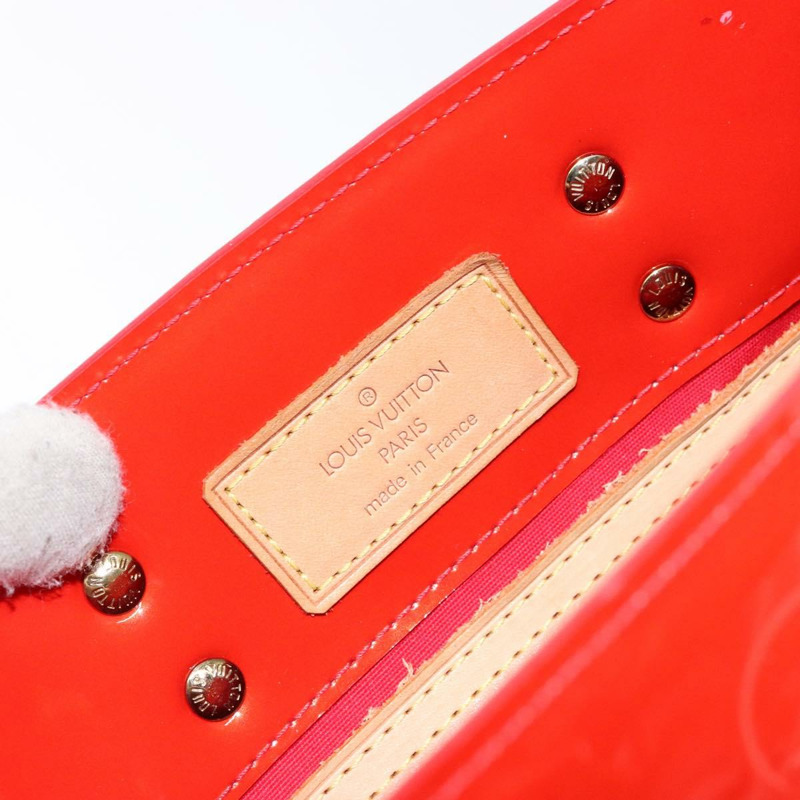 【日本直送】路易威登 Monogram Vernis Reade PM 手提包 紅色 M91088 LV 正品 ep10371-16