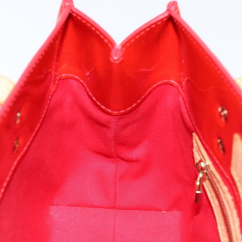 【日本直送】路易威登 Monogram Vernis Reade PM 手提包 紅色 M91088 LV 正品 ep10371-18