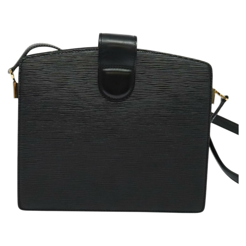 【日本直送】路易威登 Epi Capuchin 單肩包 黑色 M52342 LV 正品 ep10154-1