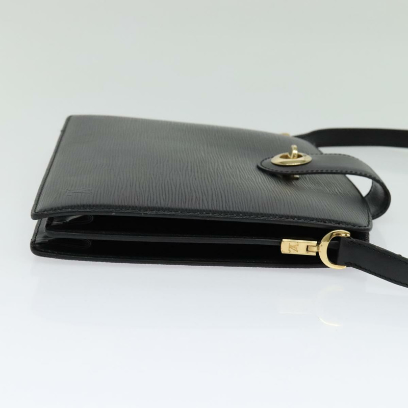 【日本直送】路易威登 Epi Capuchin 單肩包 黑色 M52342 LV 正品 ep10154-3