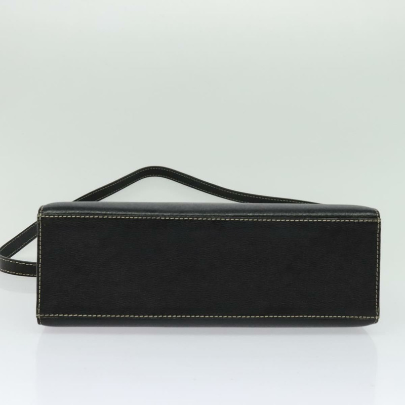 【日本直送】Burberrys 手提包 皮革 2way 黑色金色 正品 ep10348-4