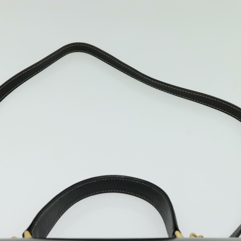 【日本直送】Burberrys 手提包 皮革 2way 黑色金色 正品 ep10348-13