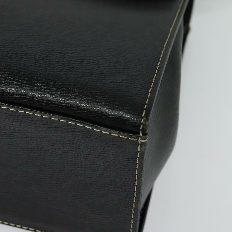 【日本直送】Burberrys 手提包 皮革 2way 黑色金色 正品 ep10348-14