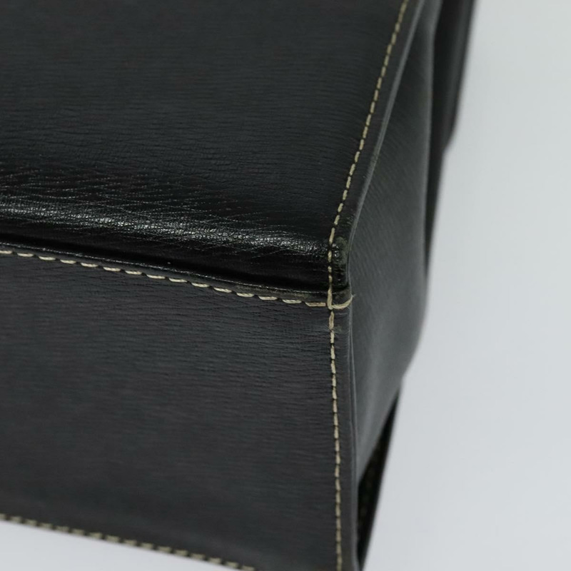 【日本直送】Burberrys 手提包 皮革 2way 黑色金色 正品 ep10348-16