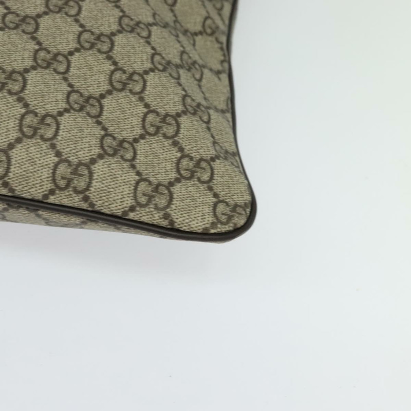 【日本直送】GUCCI GG Supreme 單肩包 PVC 米色 金色 201446 正品 ep10294-13