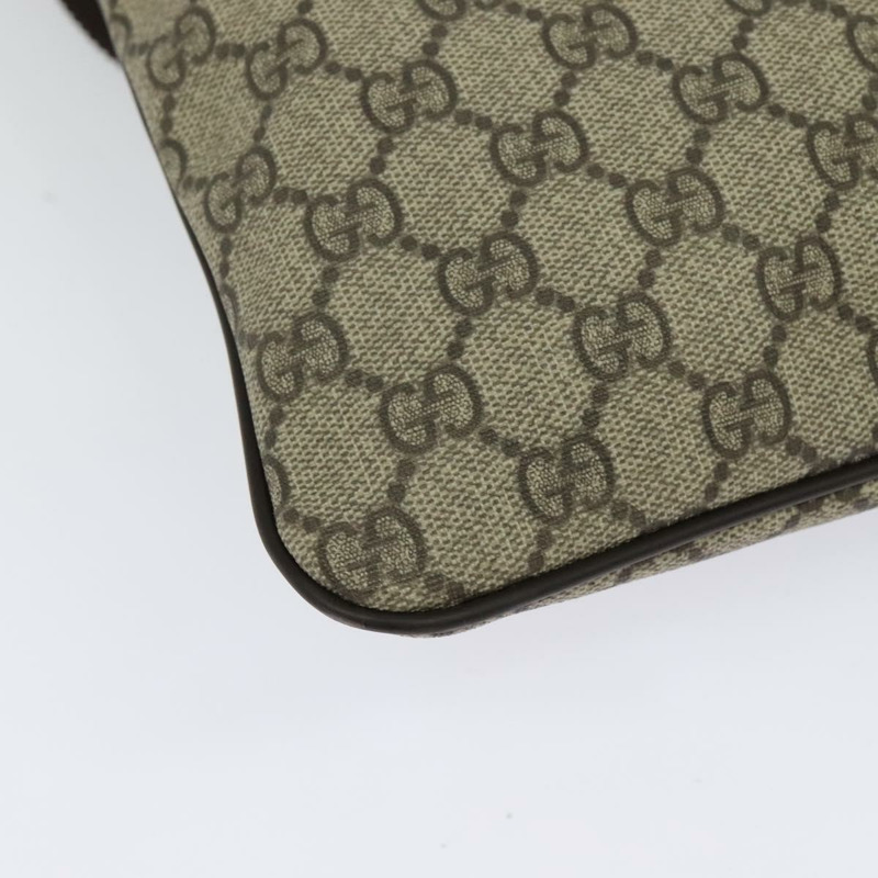 【日本直送】GUCCI GG Supreme 單肩包 PVC 米色 金色 201446 正品 ep10294-14