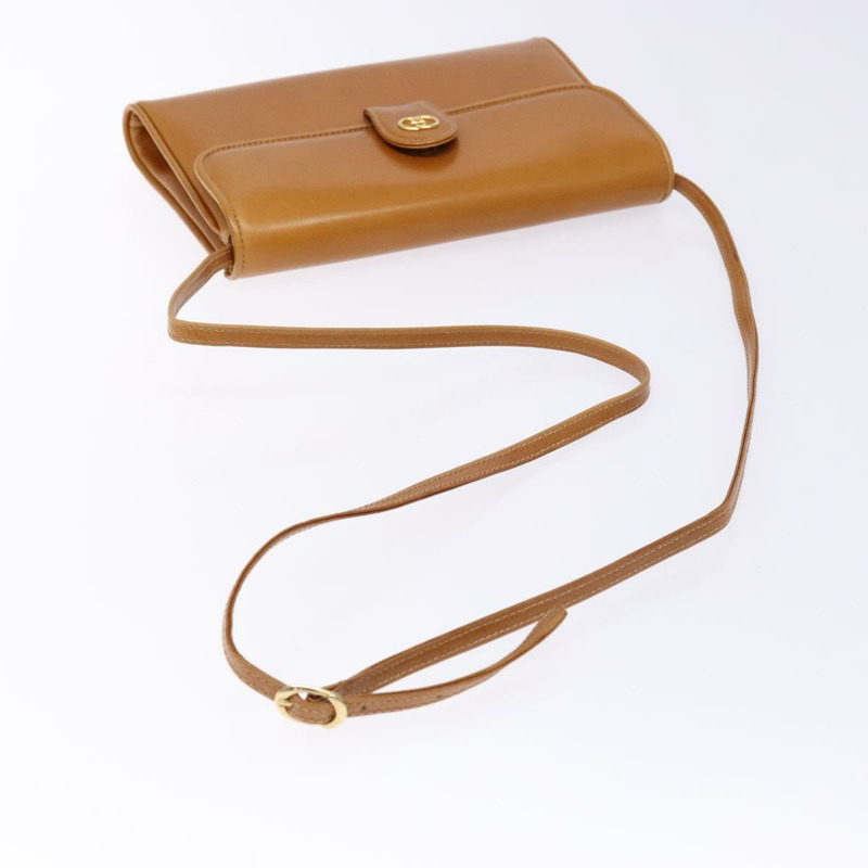 【日本直送】GUCCI 棕色金色皮革單肩包 004 056 0002 正品 ep10168-6