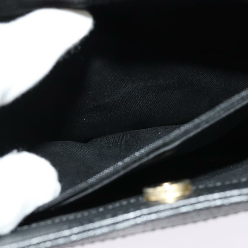 【日本直送】GUCCI 竹節手提包 皮革 黑色 金色 002 1186 0260 正品 137974-10