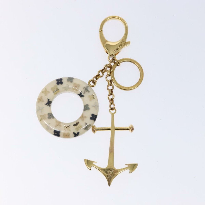 【日本直送】路易威登 Porte Cles Marina 手袋吊飾，金色，塑膠材質，型號 M66141，LV 正品，編號 138908V-1