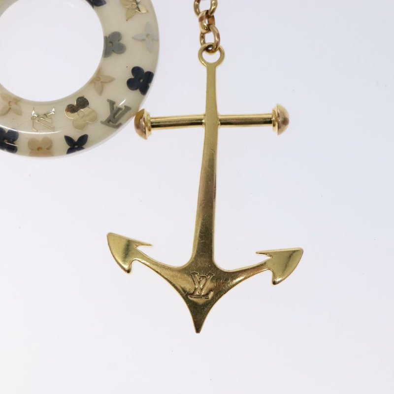 【日本直送】路易威登 Porte Cles Marina 手袋吊飾，金色，塑膠材質，型號 M66141，LV 正品，編號 138908V-5