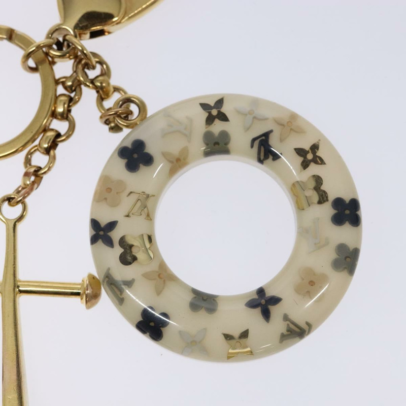 【日本直送】路易威登 Porte Cles Marina 手袋吊飾，金色，塑膠材質，型號 M66141，LV 正品，編號 138908V-9