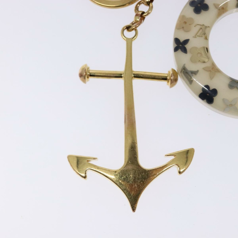 【日本直送】路易威登 Porte Cles Marina 手袋吊飾，金色，塑膠材質，型號 M66141，LV 正品，編號 138908V-10