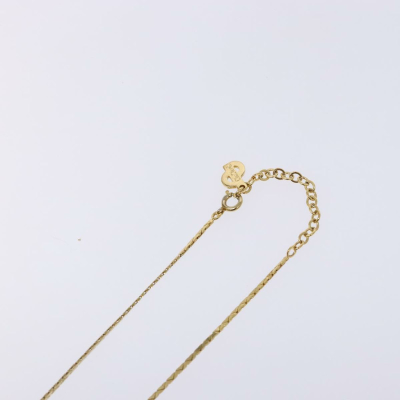 【日本直送】Christian Dior 項鍊 金屬 金 Auth 138902-5